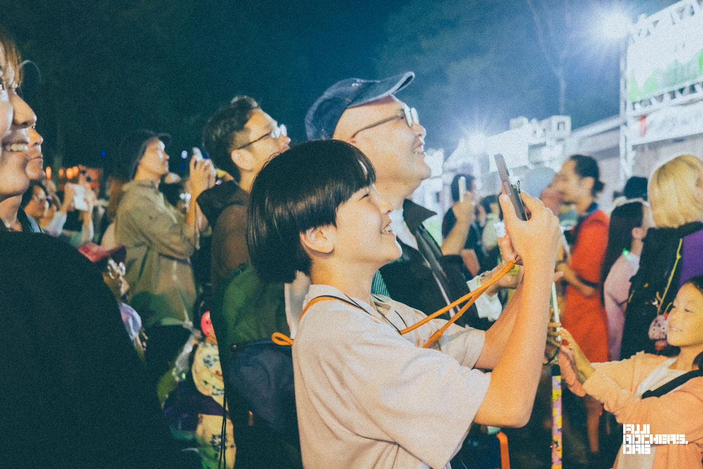 前夜祭の模様