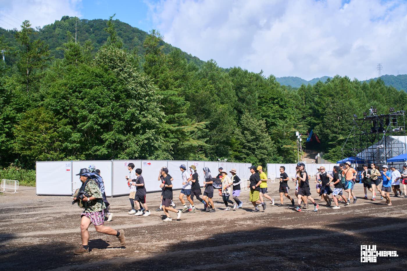 FUJI ROCK RUN体験取材