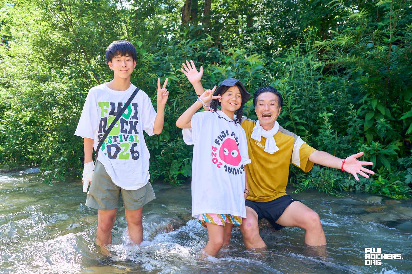 川に入ってみた