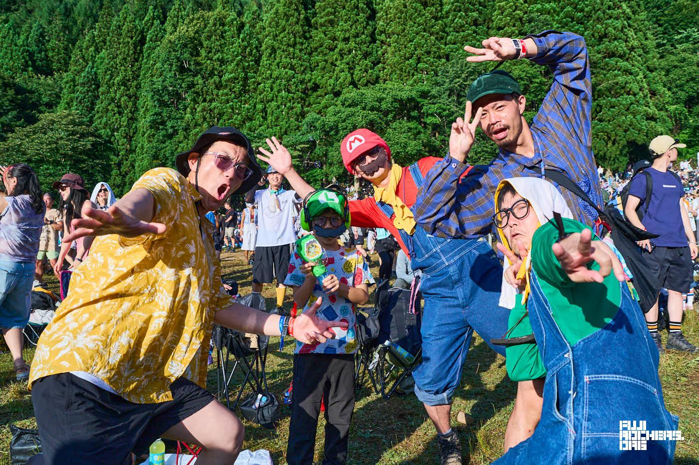 GREEN STAGEとフジロッカーズ