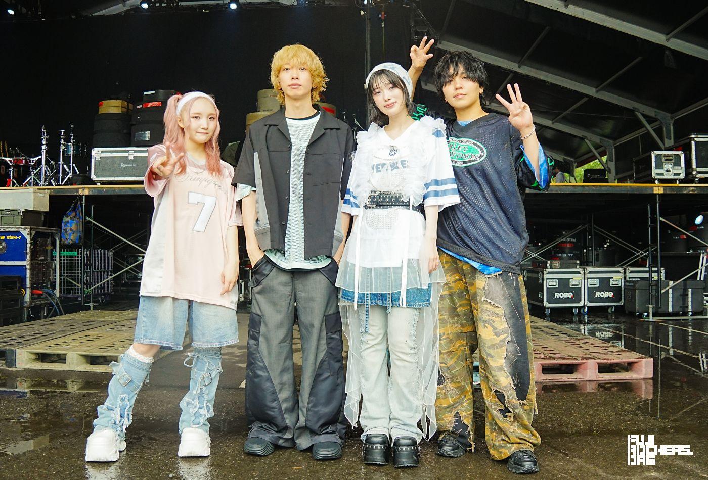 Aoooインタビュー：「一生忘れない」フジロック初出演、4人の現在地とこれから
