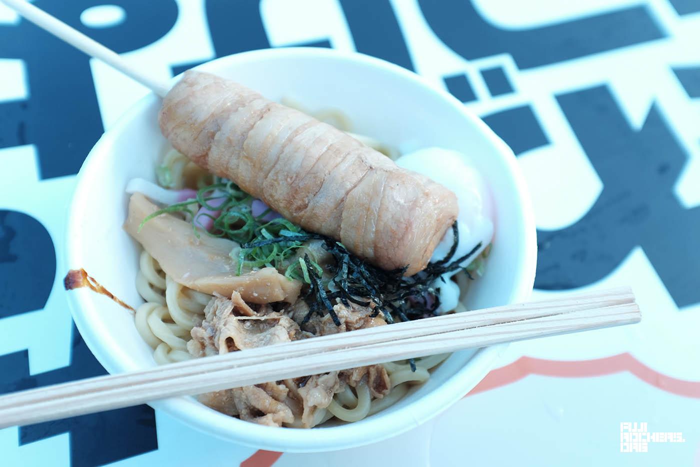 まぜそば＋肉巻きおにぎり棒