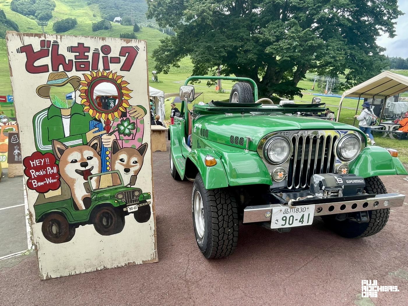 日高さんのジープ発見！