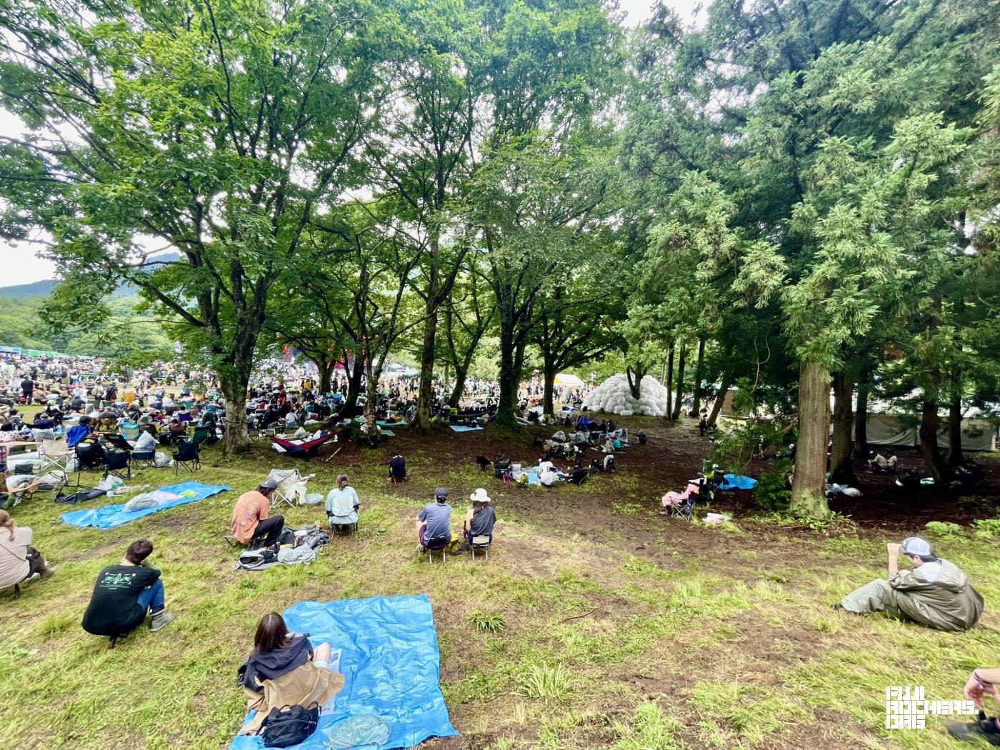 グリーンの穴場スポット