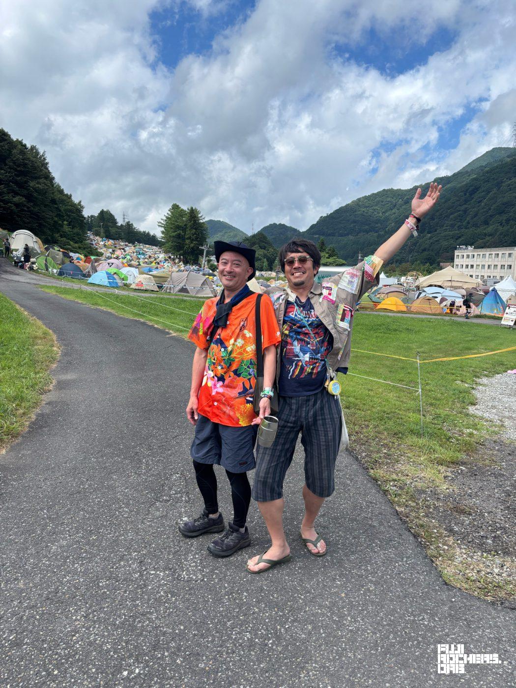 酒豪2人のファッションコーデ