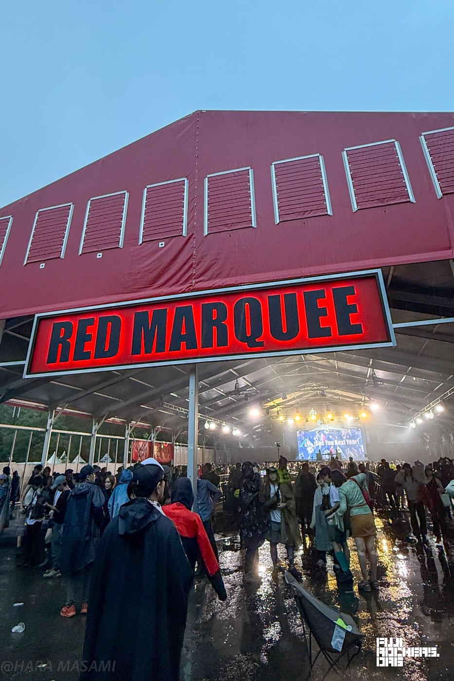 RED MARQUEEでのFinale