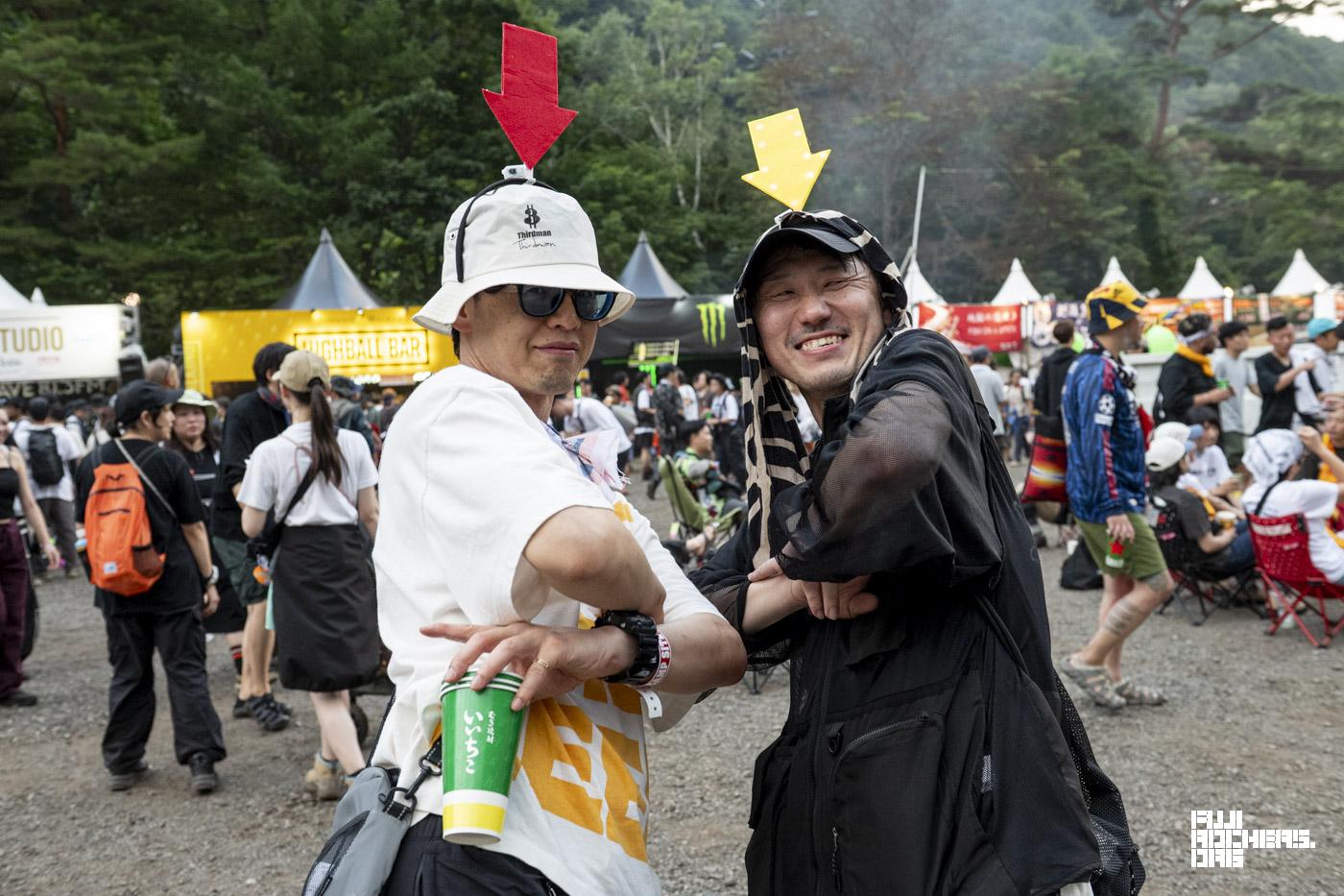 前夜祭を楽しむ気になる人たち
