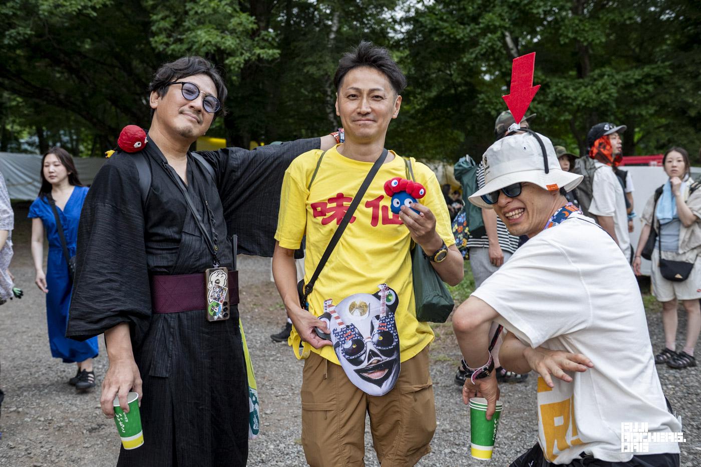 前夜祭を楽しむ気になる人たち