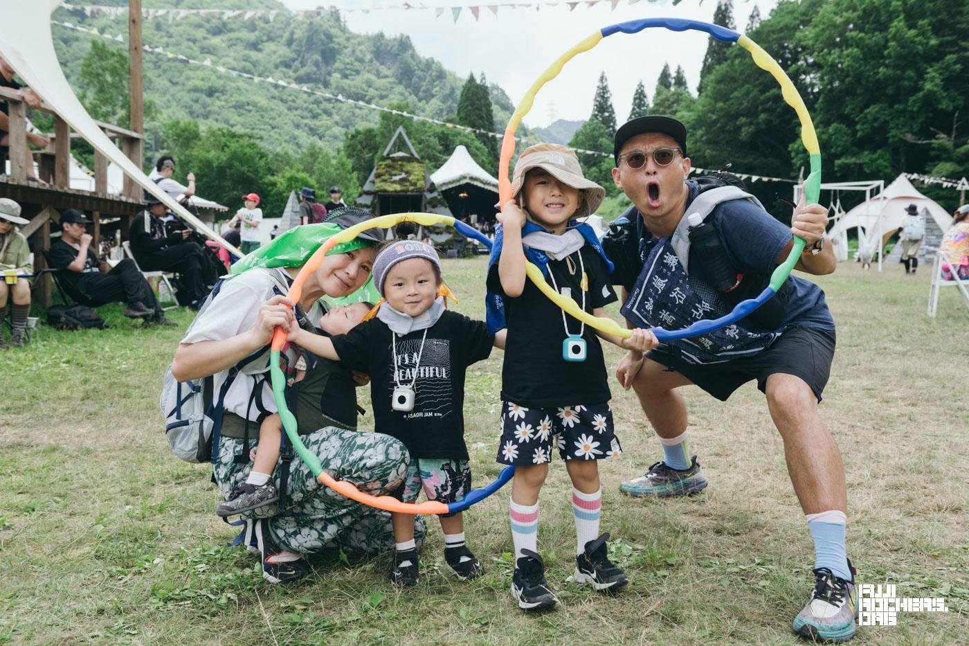 ピラミッドガーデンで出会った、あっぱれファミリー