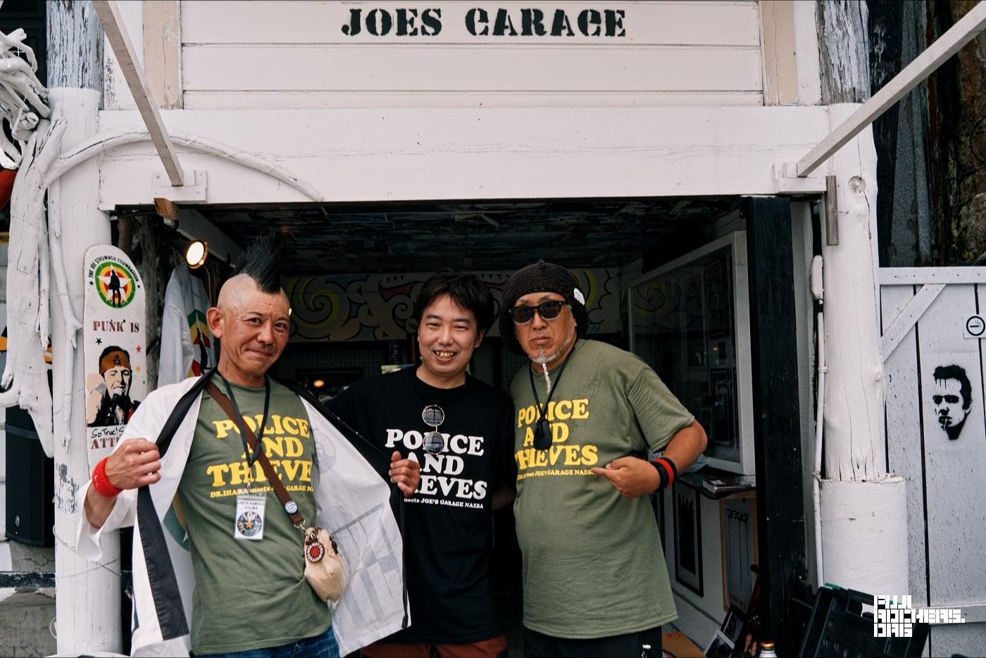 「POLICE AND THIEVES」集合写真！@ Joe’s Garage Naeba ’26