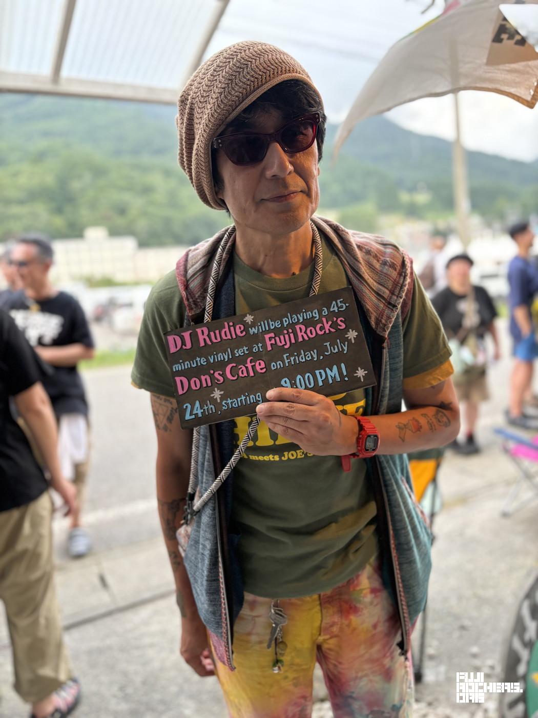 DJ RUDIE 参上!